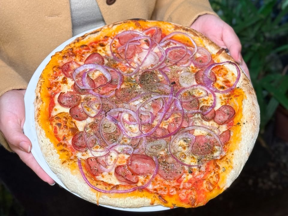 Pizza 30cm tradicional no Paraíso das Flores por R$ 55,90 (todos os sabores) - Foto 3