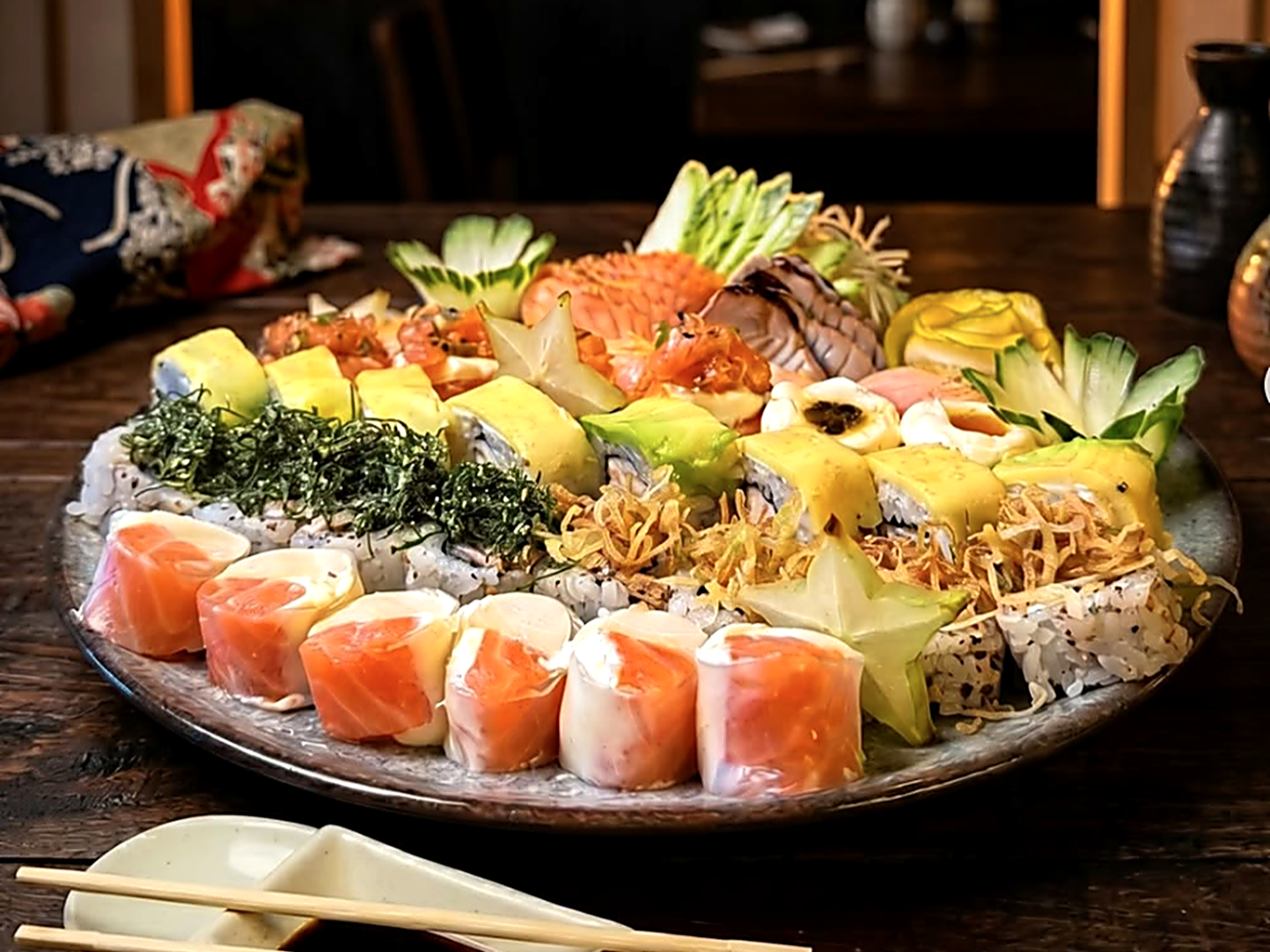 Combinado do Chefe no Misú Culinária Oriental por R$ 143,12