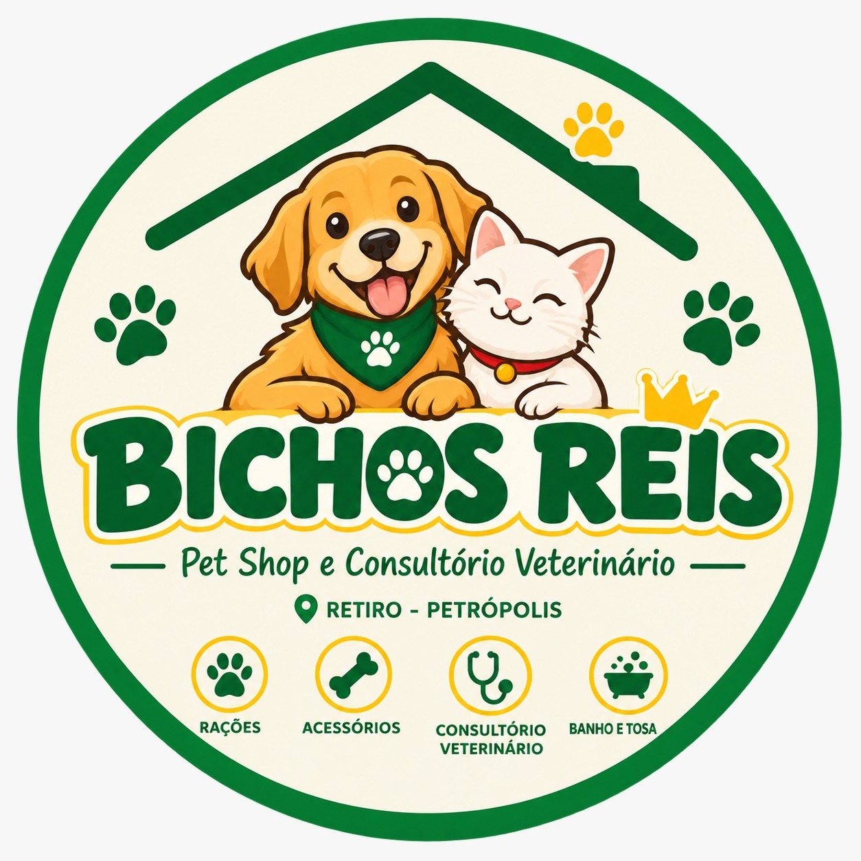 Logo BICHOS REIS